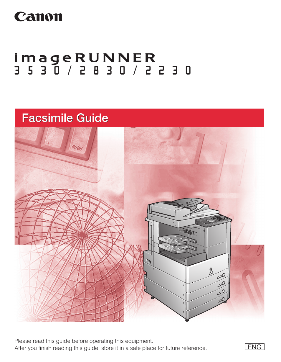 Canon IMAGERUNNER 2230 User Manual | 352 pages