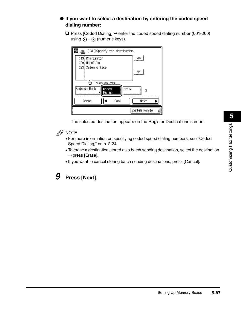 Canon IMAGERUNNER 2230 User Manual | Page 253 / 352