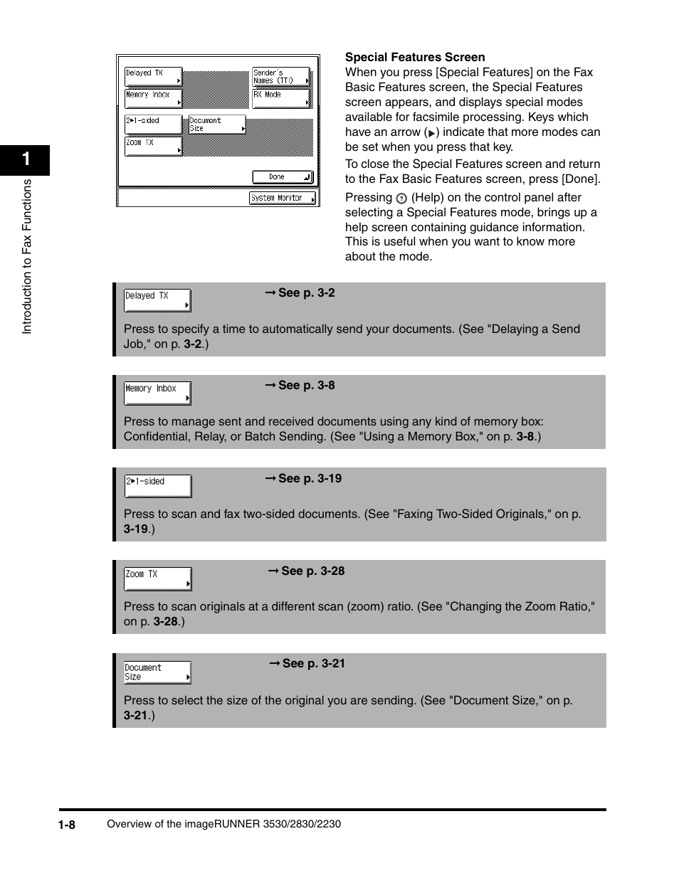 Canon IMAGERUNNER 2230 User Manual | Page 32 / 352