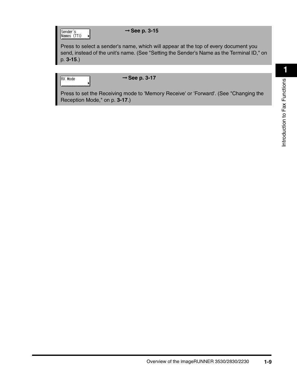 Canon IMAGERUNNER 2230 User Manual | Page 33 / 352
