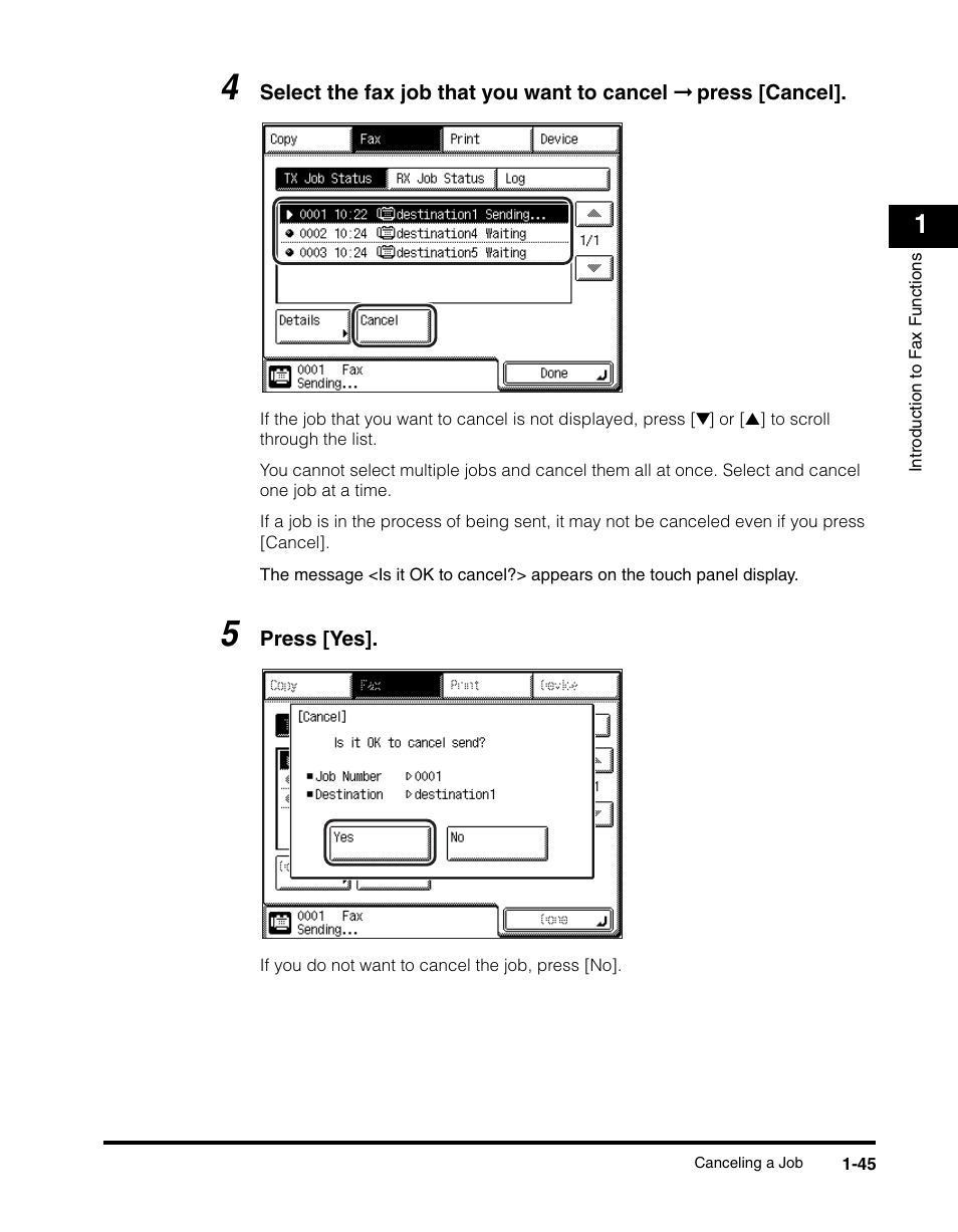 Canon IMAGERUNNER 2230 User Manual | Page 69 / 352