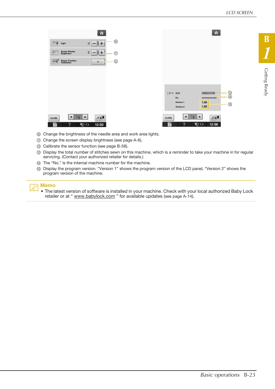 Baby Lock Spirit (BLPY) Instruction and Reference Guide User Manual | Page 25 / 184