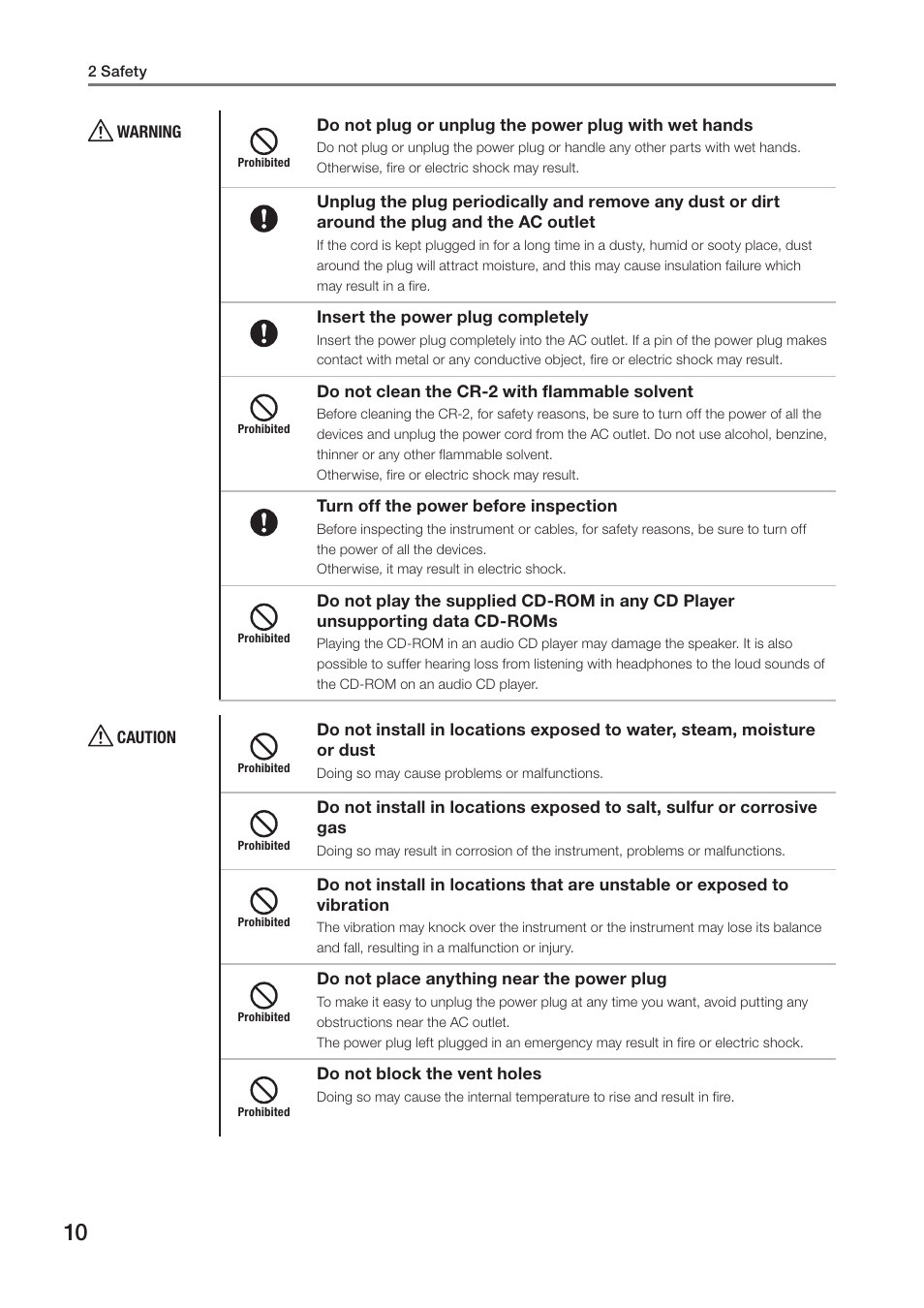 Canon CR-2 User Manual | Page 10 / 48