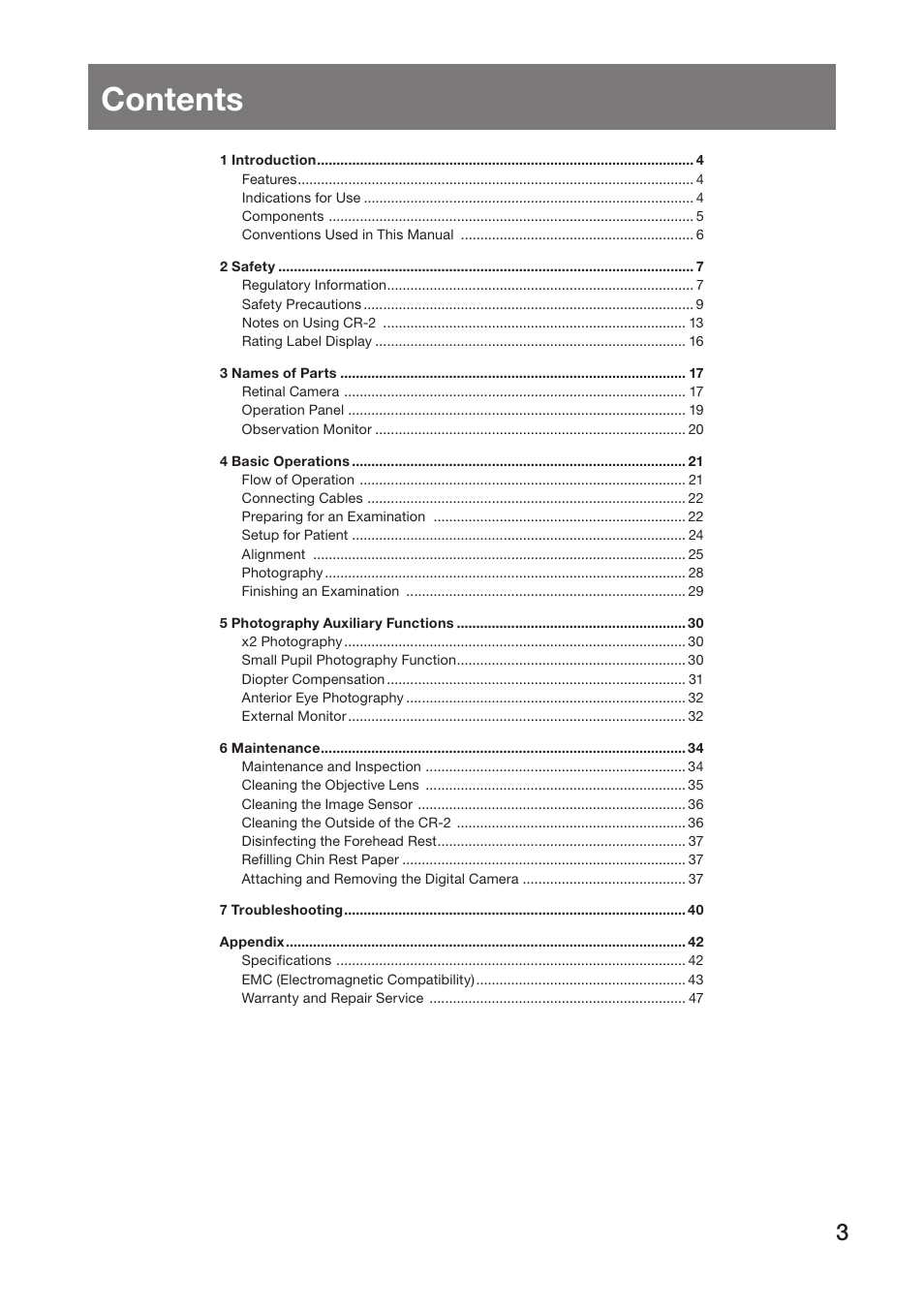 Canon CR-2 User Manual | Page 3 / 48