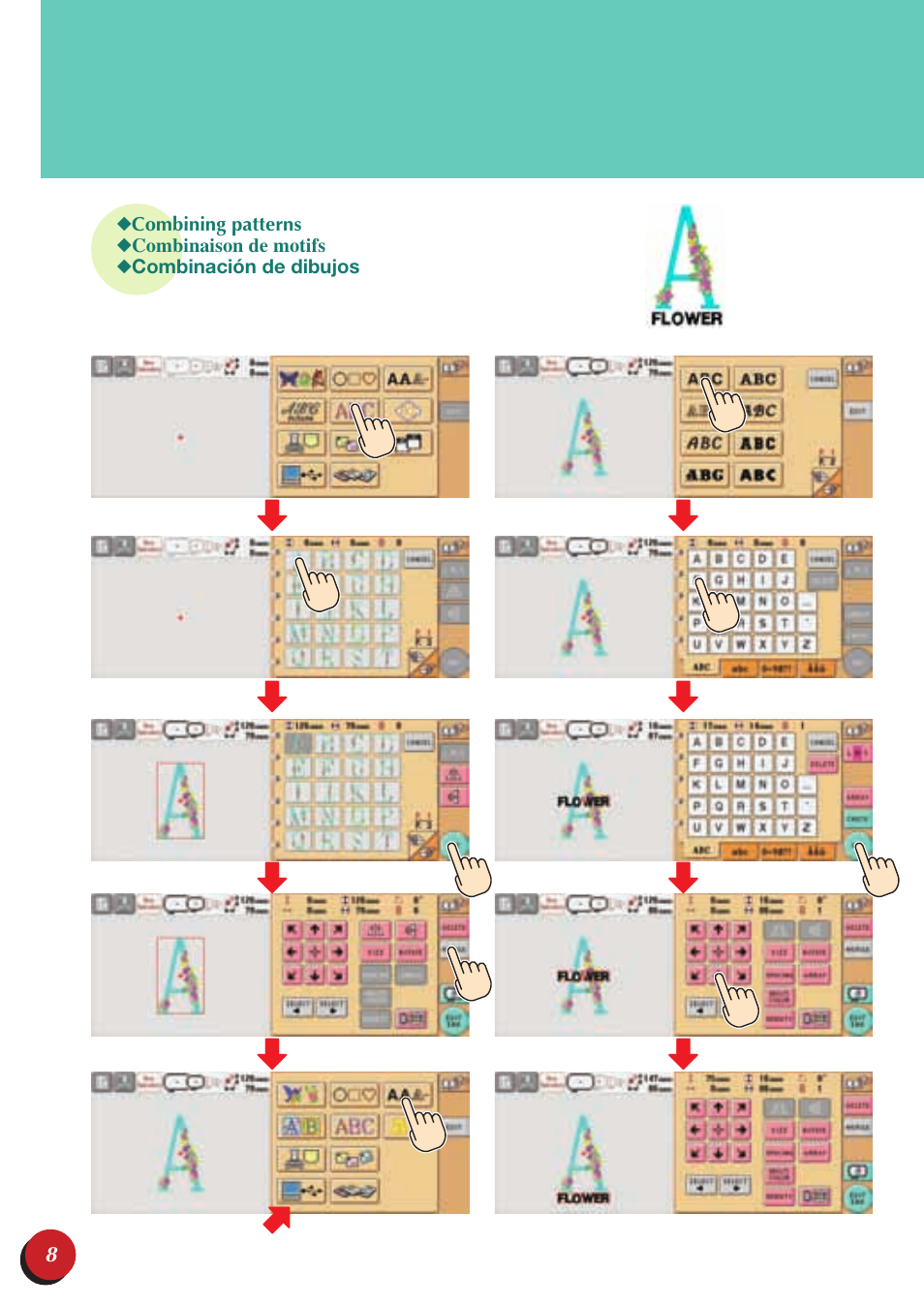 Baby Lock EmbroideryPro_BMP8_InstructionRef (BMP8) Quick Reference Guide User Manual | Page 10 / 32