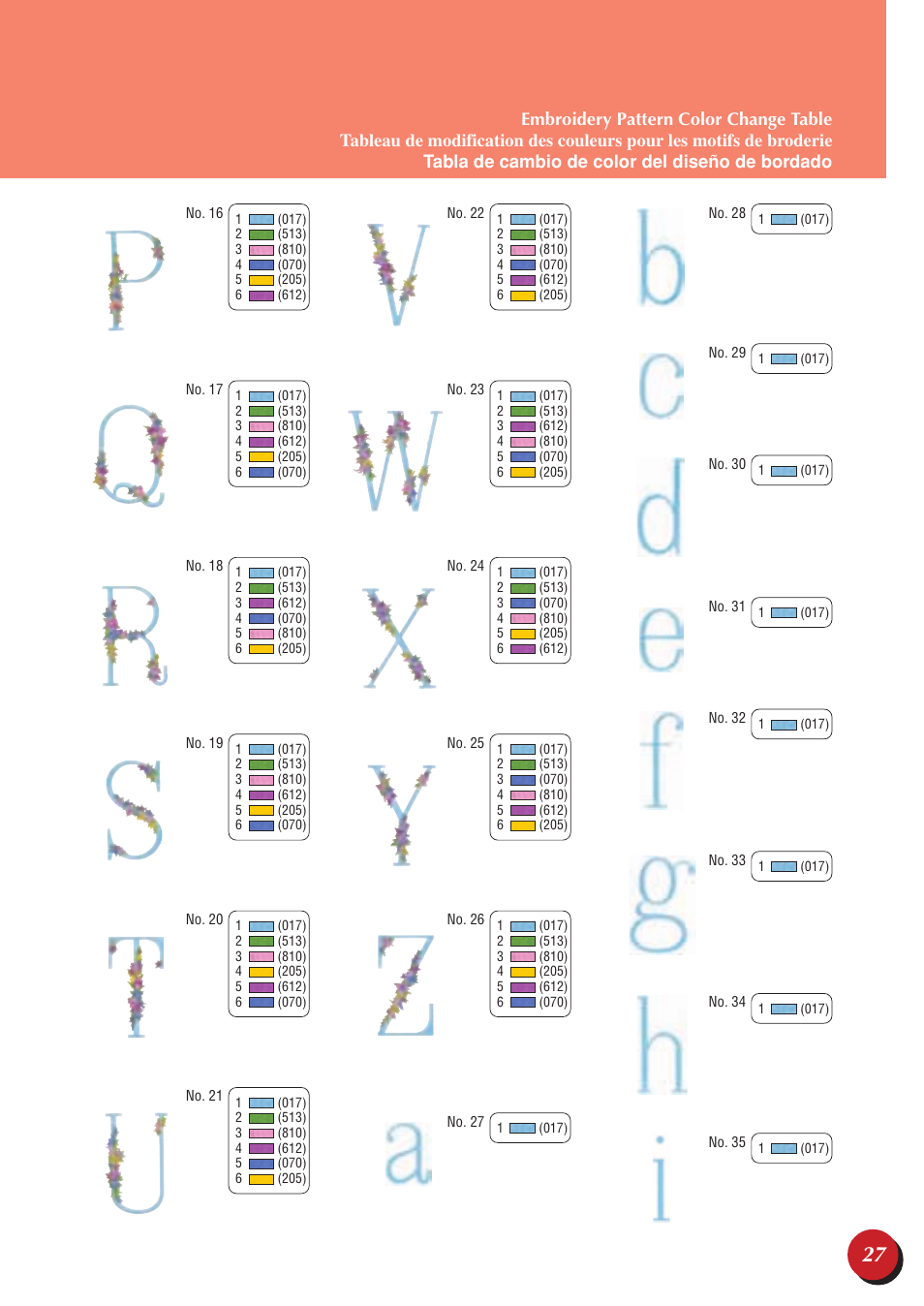 Baby Lock EmbroideryPro_BMP8_InstructionRef (BMP8) Quick Reference Guide User Manual | Page 29 / 32