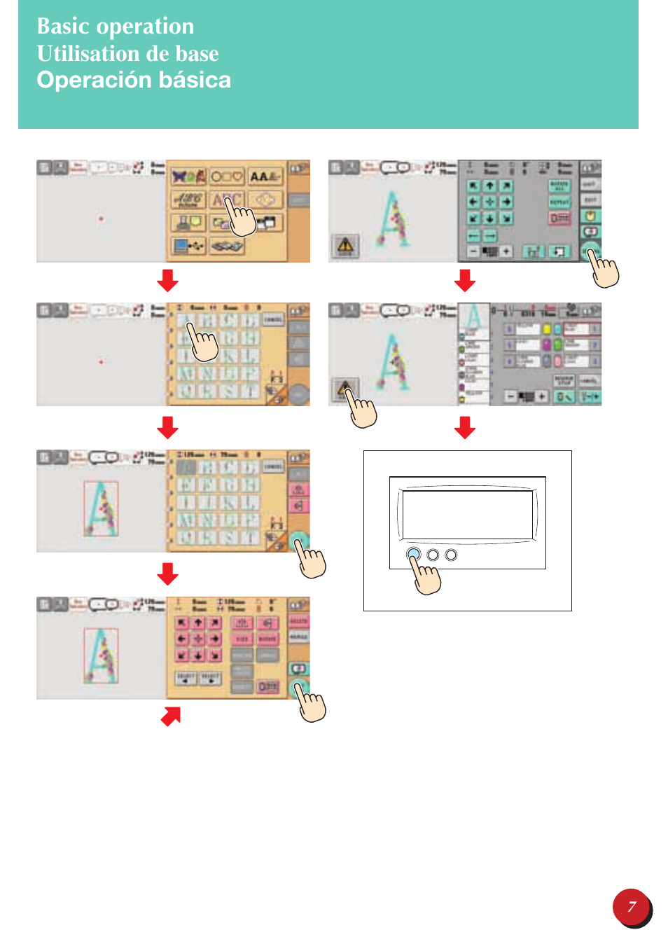 Baby Lock EmbroideryPro_BMP8_InstructionRef (BMP8) Quick Reference Guide User Manual | Page 9 / 32