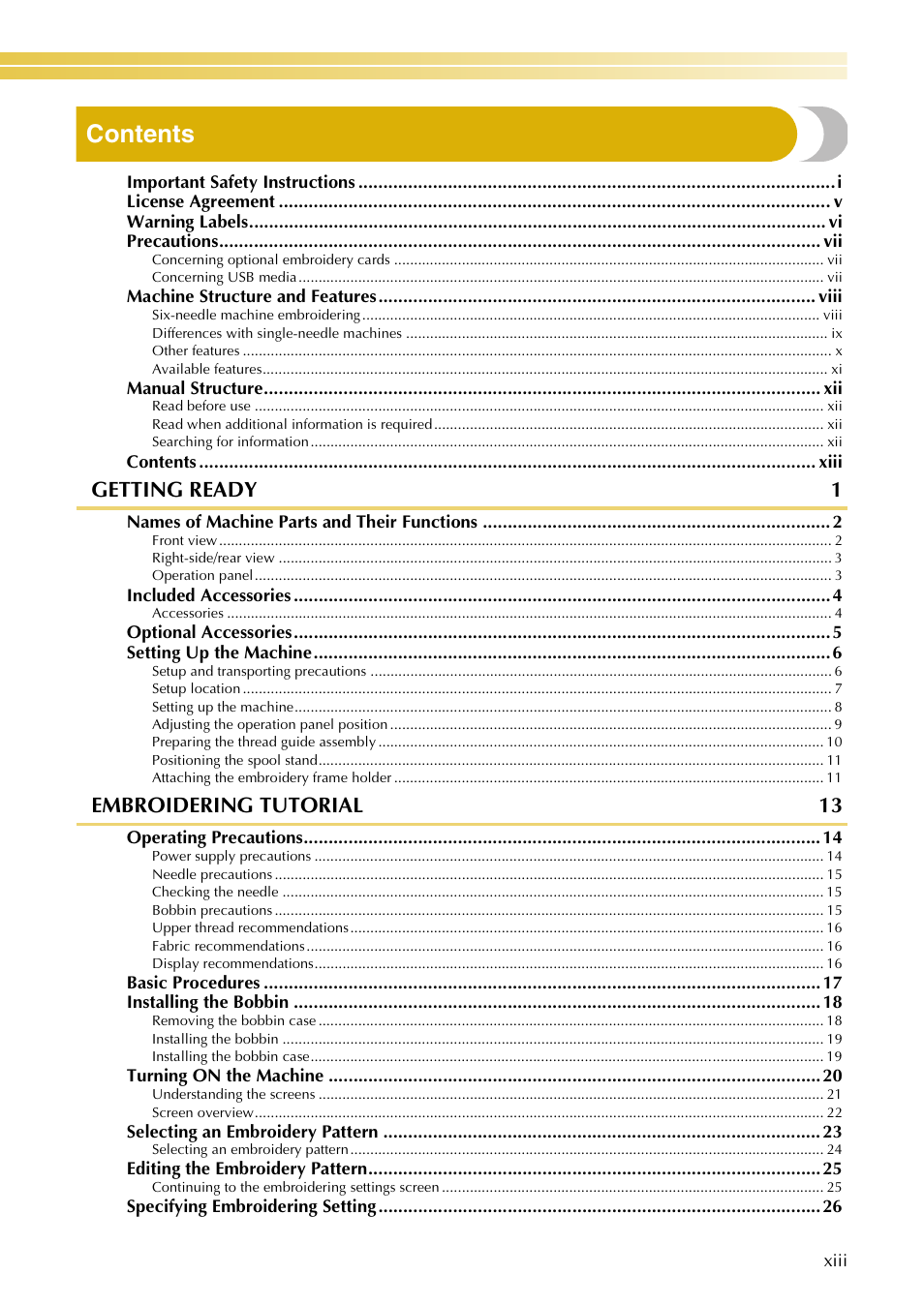 Baby Lock EmbroideryPro_BMP8_InstructionRef (BMP8) Instruction and Reference Guide User Manual | Page 14 / 238
