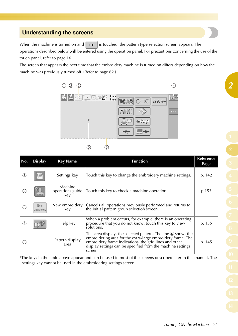 Understanding the screens | Baby Lock EmbroideryPro_BMP8_InstructionRef (BMP8) Instruction and Reference Guide User Manual | Page 38 / 238