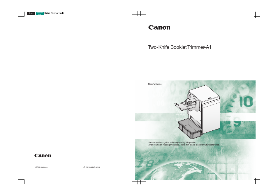 Canon Trimmer User Manual | 26 pages