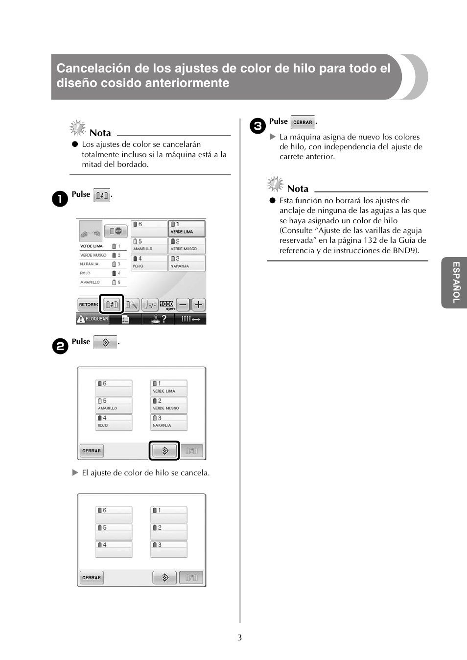Baby Lock Endurance (Previous Model) (BND9) Instruction Book Addendum User Manual | Page 29 / 40