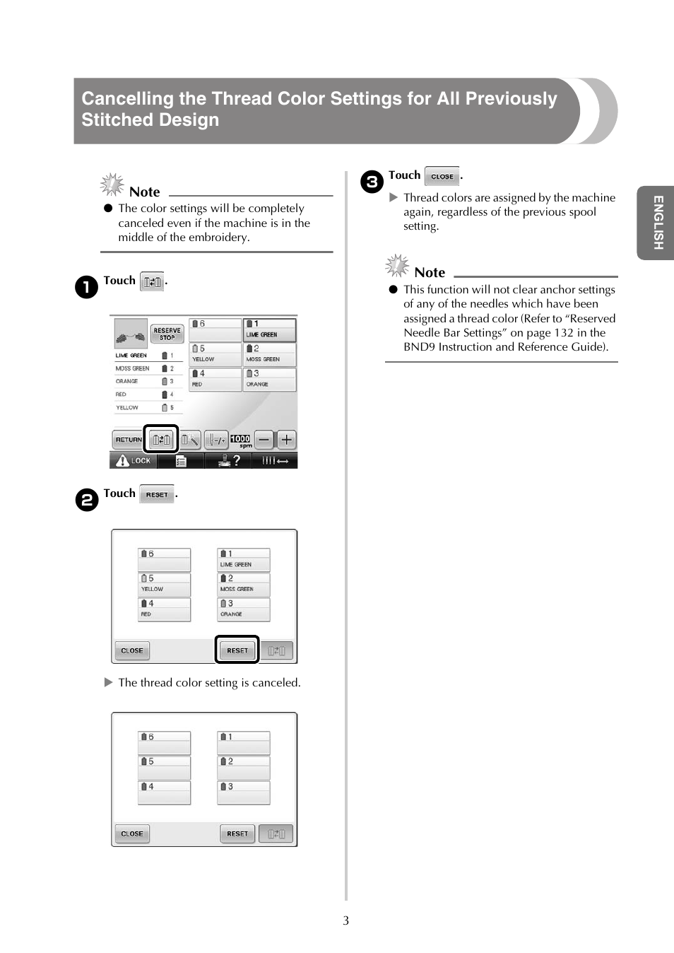 Baby Lock Endurance (Previous Model) (BND9) Instruction Book Addendum User Manual | Page 5 / 40