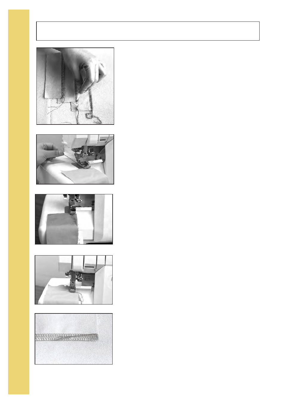 Securing ends | Baby Lock Imagine Wave (Previous Model) (BLE3ATW) Instruction and Reference Guide User Manual | Page 40 / 56