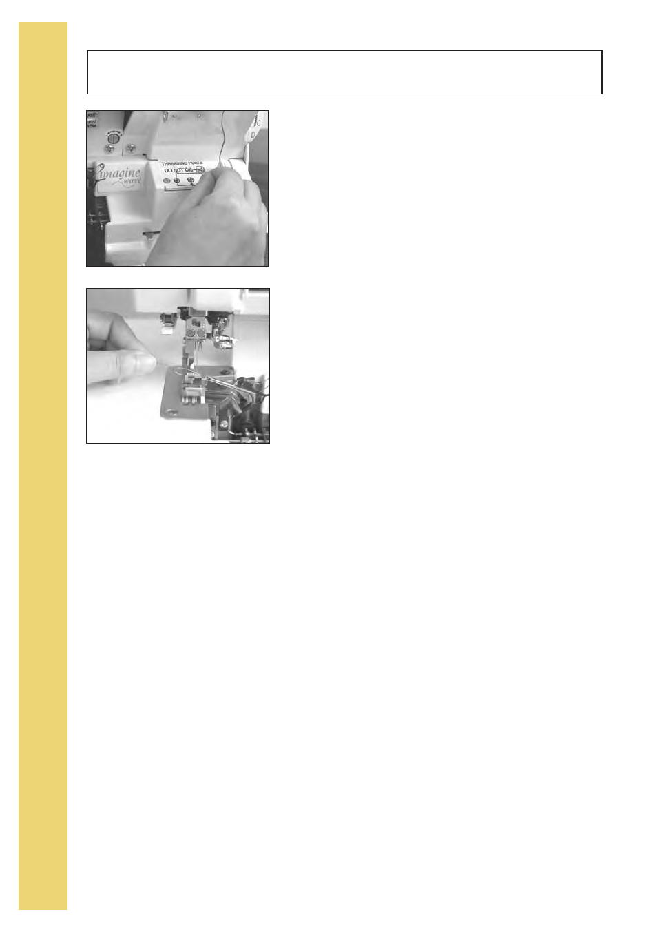 Looper threading tool | Baby Lock Imagine Wave (Previous Model) (BLE3ATW) Instruction and Reference Guide User Manual | Page 46 / 56