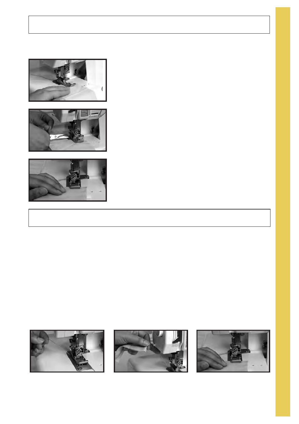 Start to sew | Baby Lock Evolve (Previous Model) (BLE8W) Instruction and Reference Guide User Manual | Page 27 / 92