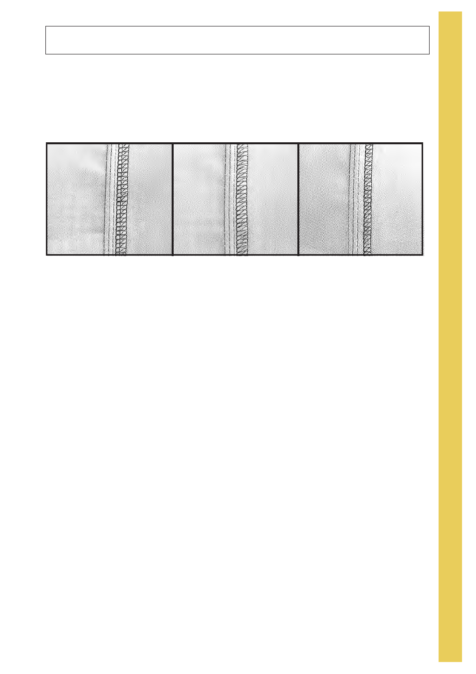 Thread stitch - continued | Baby Lock Evolve (Previous Model) (BLE8W) Instruction and Reference Guide User Manual | Page 65 / 92