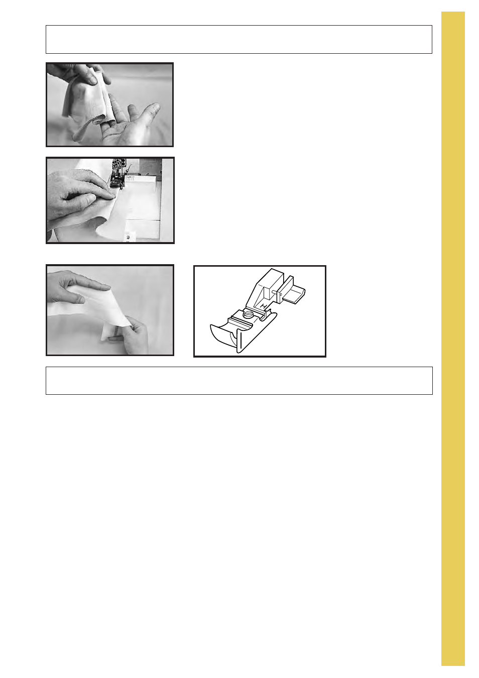 Blind hemming - overlock, Sewing curves - overlock | Baby Lock Evolve (Previous Model) (BLE8W) Instruction and Reference Guide User Manual | Page 71 / 92