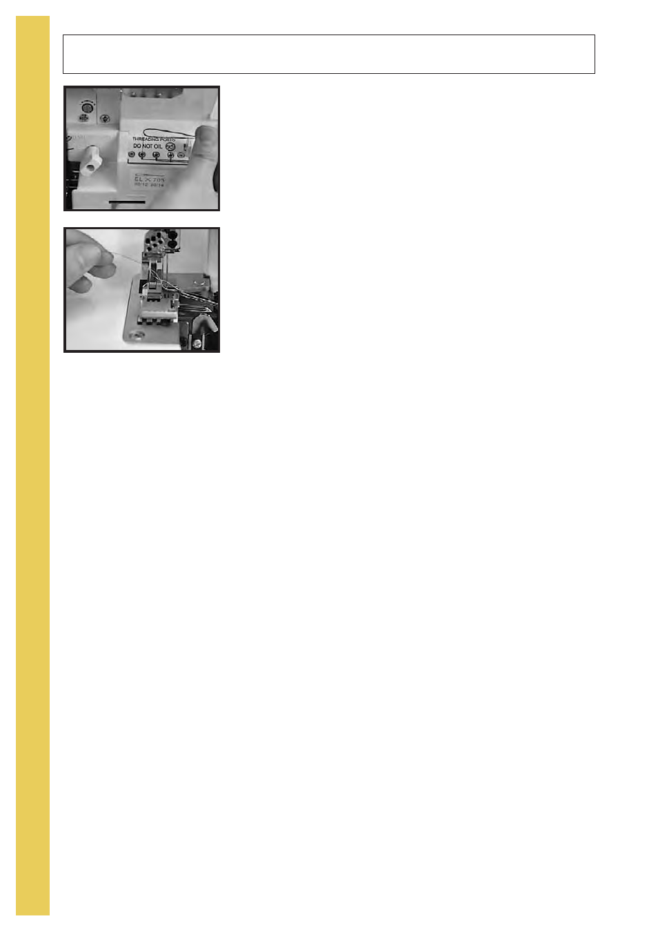 Looper threading tool | Baby Lock Evolve (Previous Model) (BLE8W) Instruction and Reference Guide User Manual | Page 80 / 92