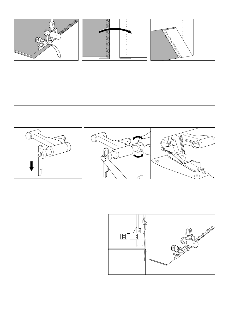 Sewing with upper blade disengaged, Sewing | Baby Lock Lauren (BL450A) Instruction and Reference Guide User Manual | Page 21 / 28