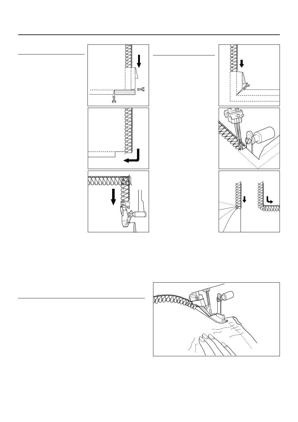 Turning corners outside curves, Outside corner, Inside corners | Baby Lock Lauren (BL450A) Instruction and Reference Guide User Manual | Page 24 / 28