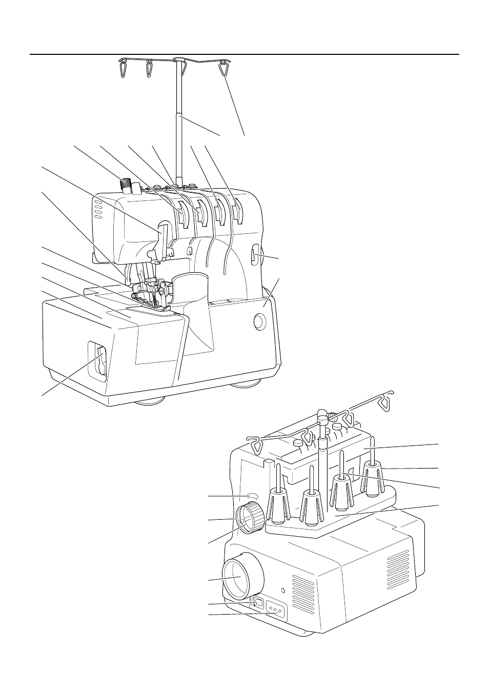 Getting to know your serger | Baby Lock Lauren (BL450A) Instruction and Reference Guide User Manual | Page 4 / 28