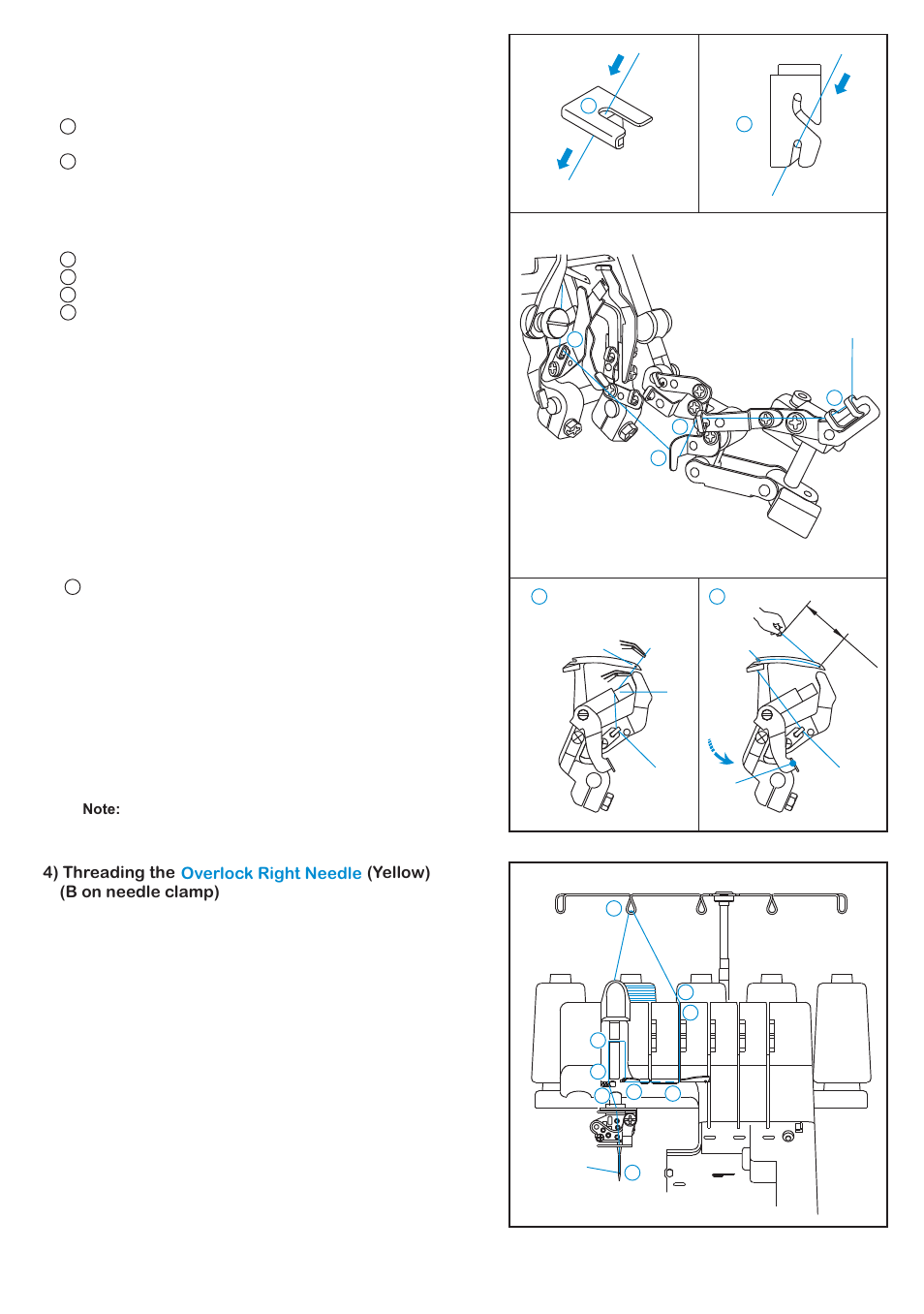 10cm (4") | Baby Lock Diana (BL480A) Instruction and Reference Guide User Manual | Page 20 / 71