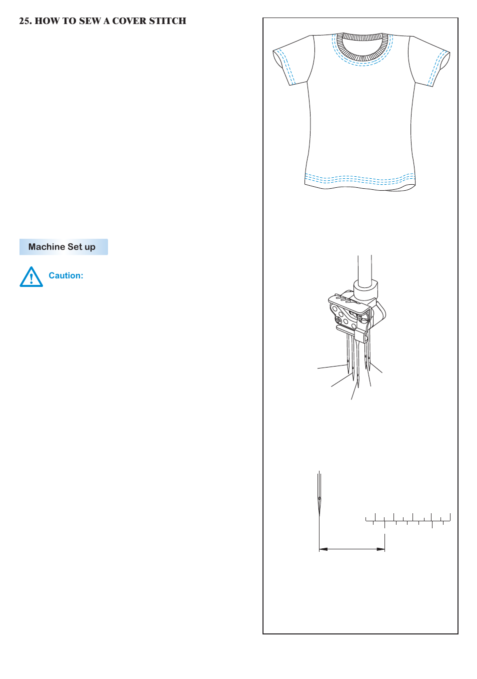 How to sew a cover stitch | Baby Lock Diana (BL480A) Instruction and Reference Guide User Manual | Page 49 / 71