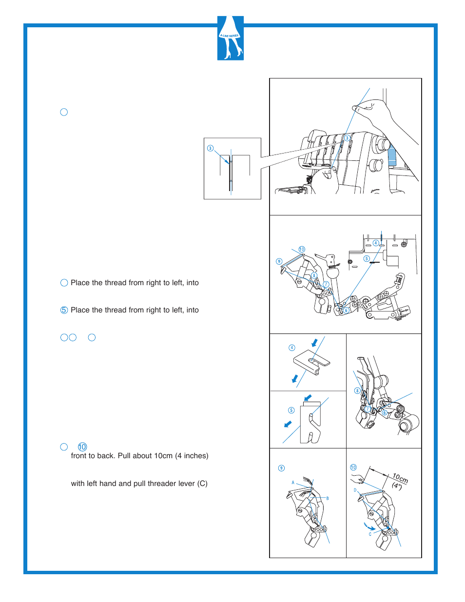 Baby Lock Diana (BL480A) Getting to Know Guide User Manual | Page 9 / 32