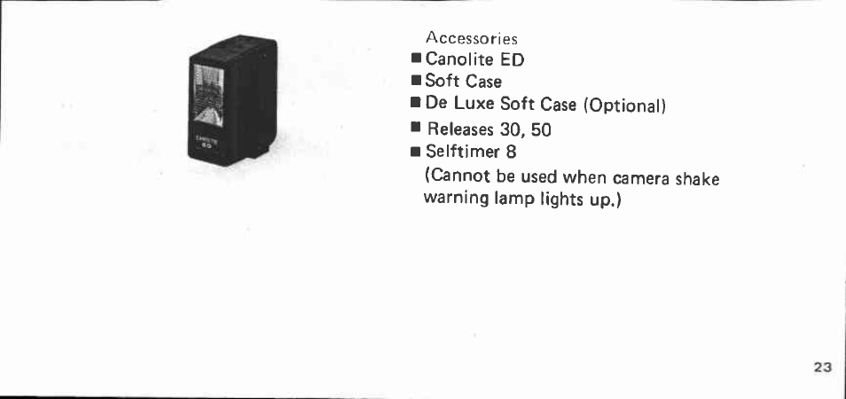 Canon 110ED User Manual | Page 23 / 46