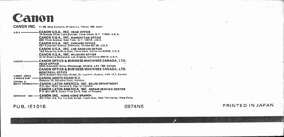 Canon 110ED User Manual | Page 24 / 46