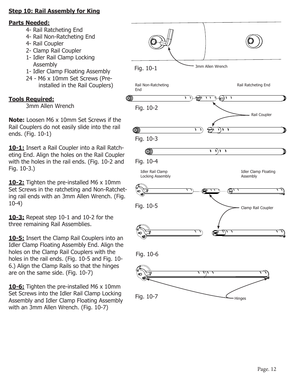 Baby Lock Momentum Quilting Frame (BLQM) Instruction and Reference Guide User Manual | Page 13 / 24