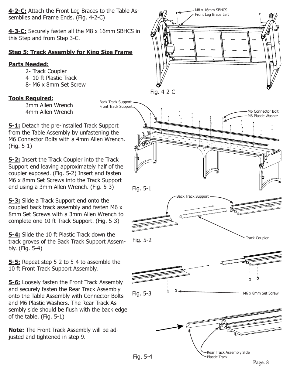 Baby Lock Momentum Quilting Frame (BLQM) Instruction and Reference Guide User Manual | Page 9 / 24