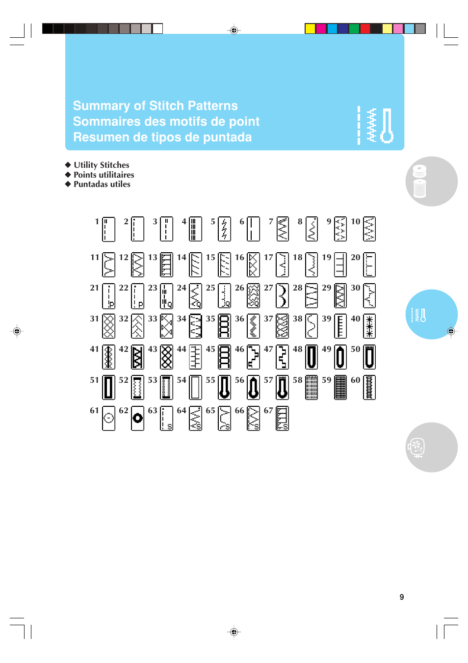 Baby Lock Sofia (Previous Model) (BL137A) Quick Reference Guide User Manual | Page 11 / 32