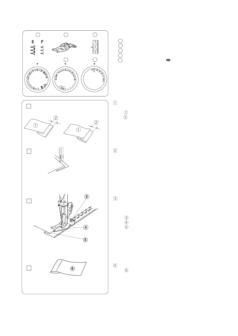 Qw w | Baby Lock Maria (Previous Model) (BL23A) Instruction and Reference Guide User Manual | Page 59 / 78