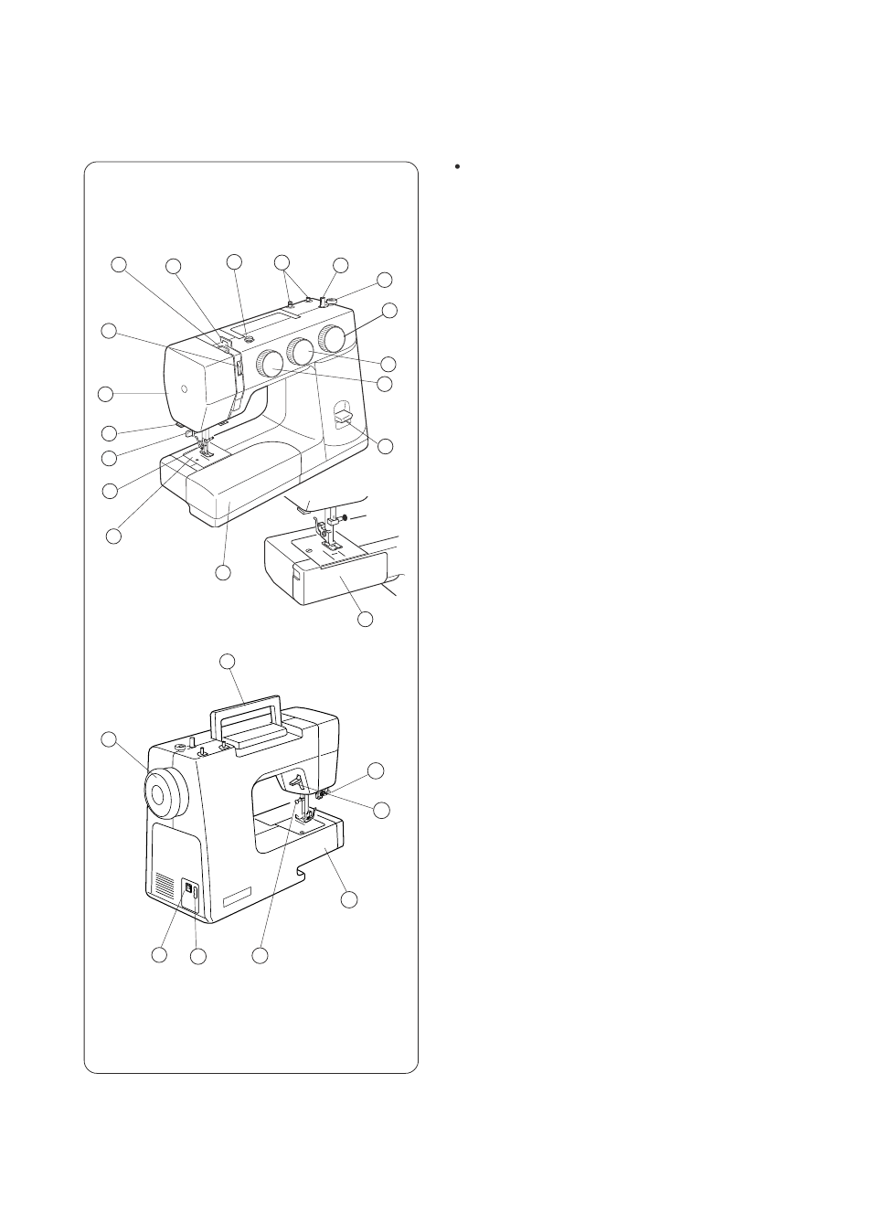 Baby Lock Maria (Previous Model) (BL23A) Instruction and Reference Guide User Manual | Page 9 / 78
