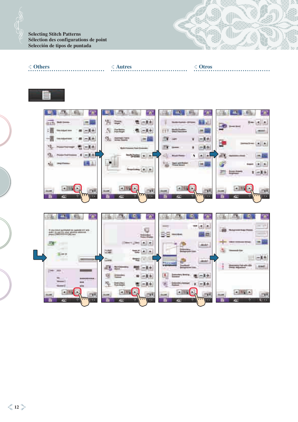 Baby Lock Ellisimo Gold 2 (BLSOG2) Quick Reference Guide User Manual | Page 14 / 96