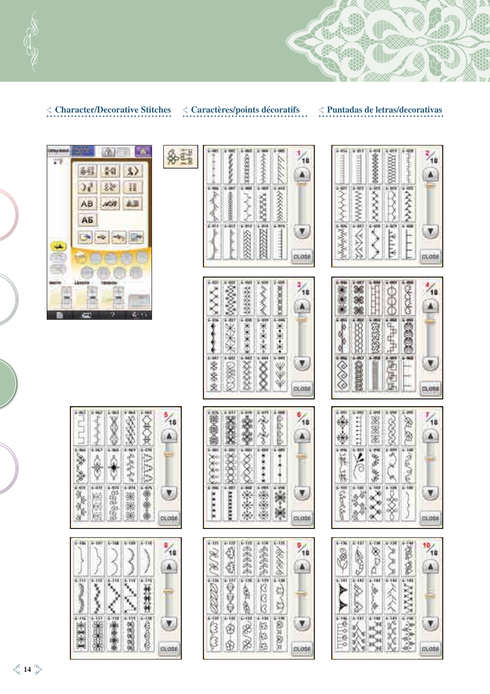 Baby Lock Ellisimo Gold 2 (BLSOG2) Quick Reference Guide User Manual | Page 16 / 96