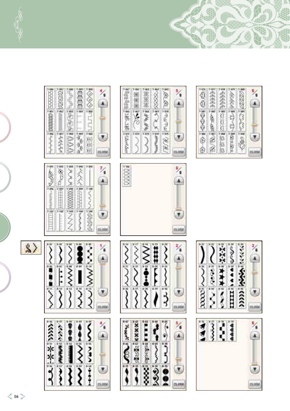 Baby Lock Ellisimo Gold 2 (BLSOG2) Quick Reference Guide User Manual | Page 18 / 96