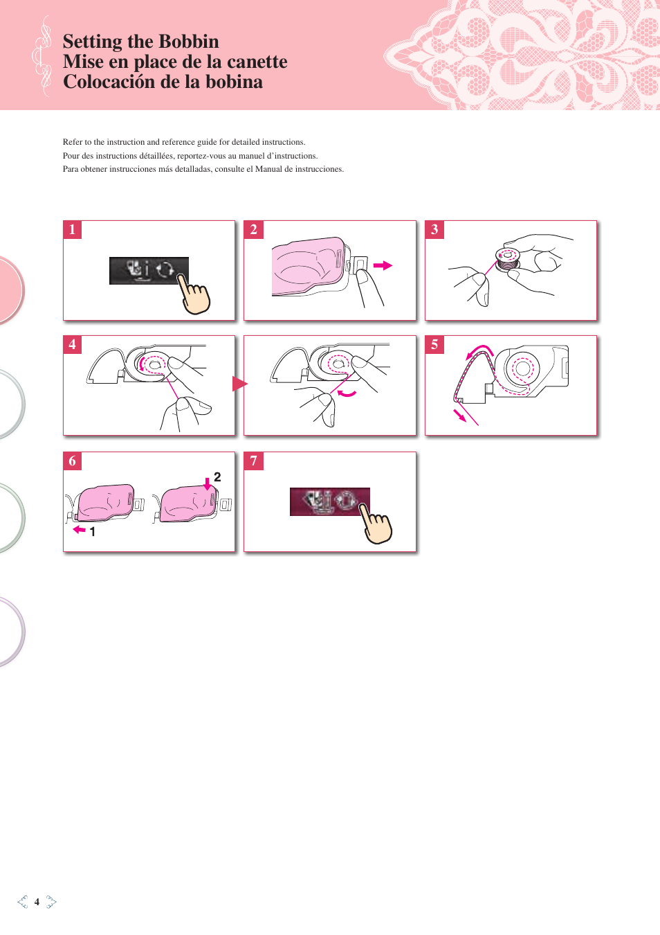 Baby Lock Ellisimo Gold 2 (BLSOG2) Quick Reference Guide User Manual | Page 6 / 96