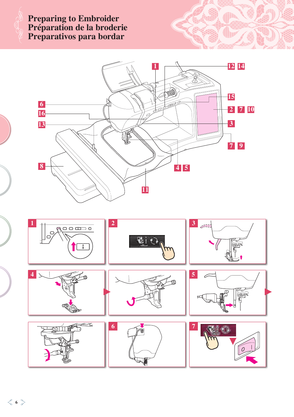 Baby Lock Ellisimo Gold 2 (BLSOG2) Quick Reference Guide User Manual | Page 8 / 96