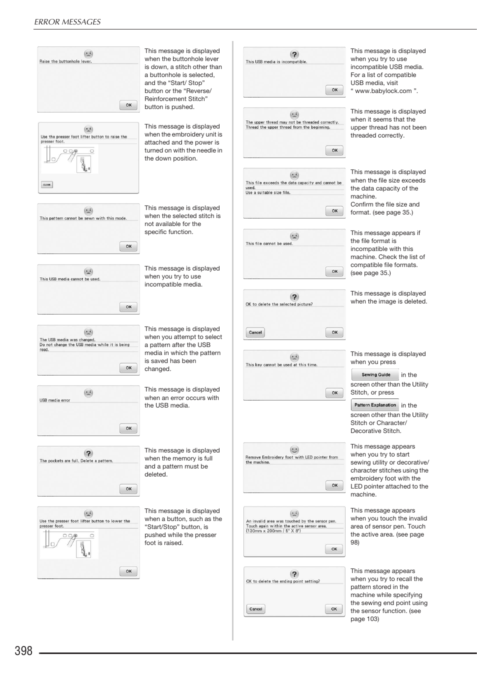 Baby Lock Destiny (BLDY) Instruction & Reference Guide-Part2 User Manual | Page 205 / 225
