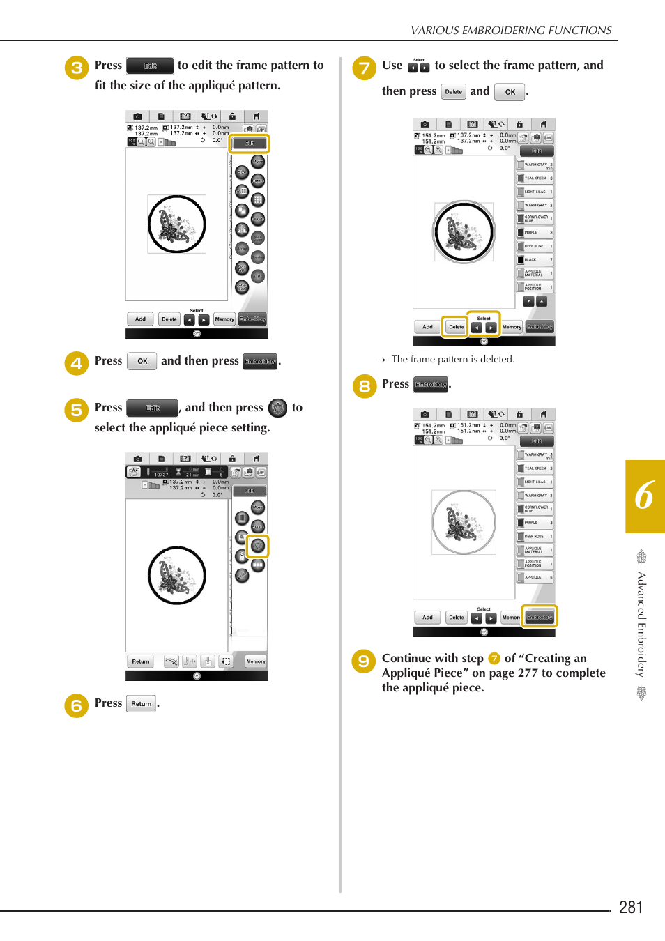 Baby Lock Destiny (BLDY) Instruction & Reference Guide-Part2 User Manual | Page 88 / 225