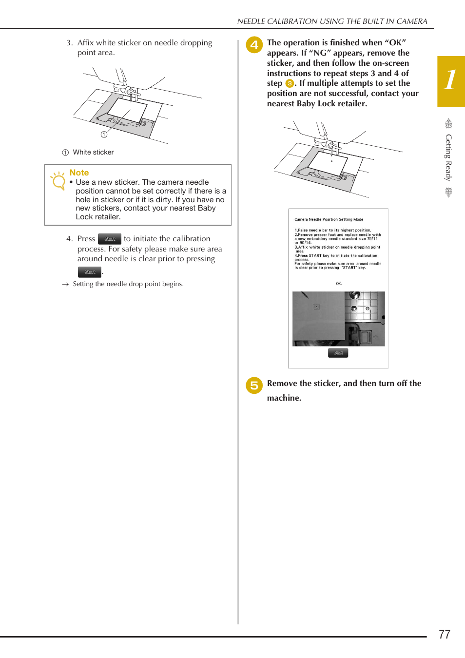 Baby Lock Destiny (BLDY) Instruction & Reference Guide-Part1 User Manual | Page 79 / 196
