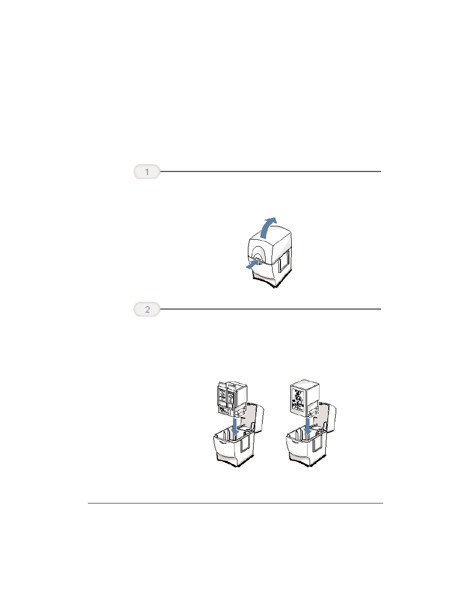 Storing a bj cartridge, Storing a bj cartridge -22 | Canon BJC-4400 User Manual | Page 76 / 106