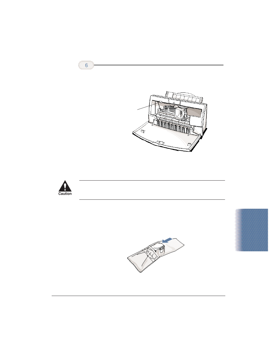 Removing the color image scanner cartridge, Removing the color image scanner cartridge -27 | Canon BJC-4400 User Manual | Page 81 / 106