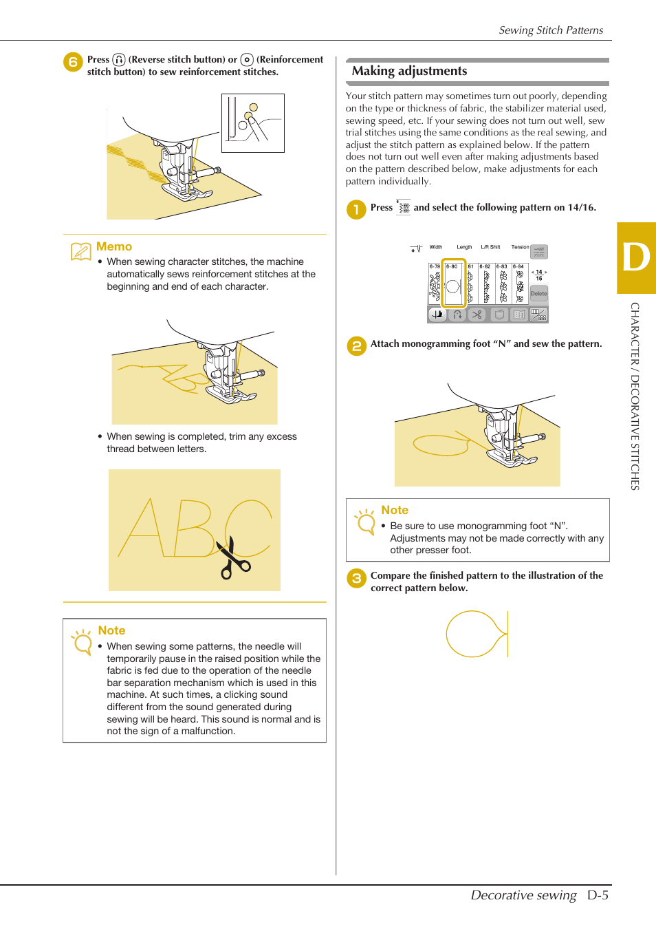 Baby Lock Aventura (BLMAV) Instruction and Reference Guide User Manual | Page 127 / 204