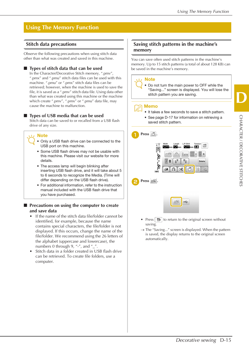 Baby Lock Aventura (BLMAV) Instruction and Reference Guide User Manual | Page 137 / 204