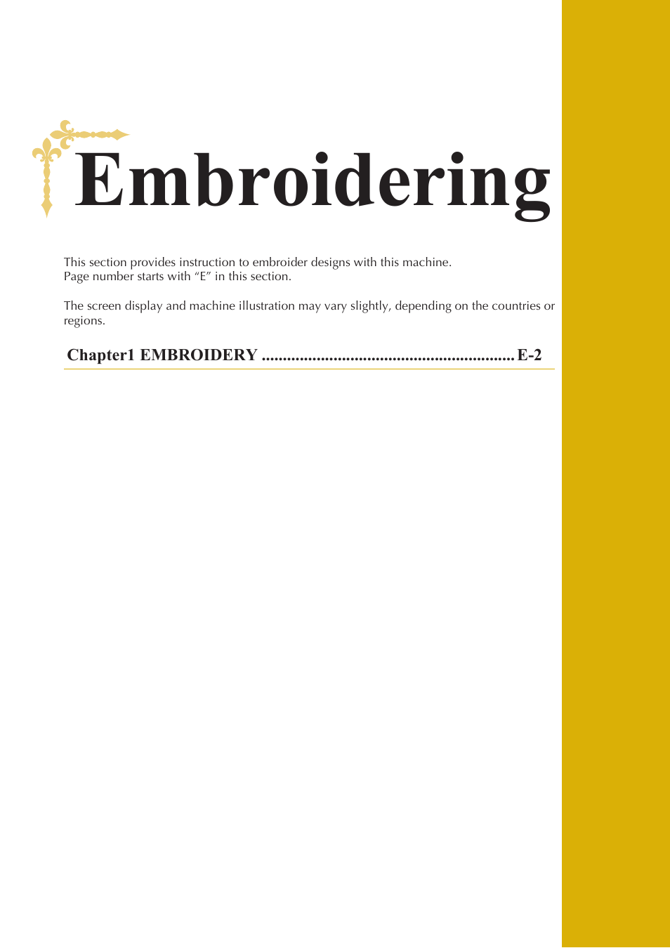 Embroidering | Baby Lock Aventura (BLMAV) Instruction and Reference Guide User Manual | Page 141 / 204
