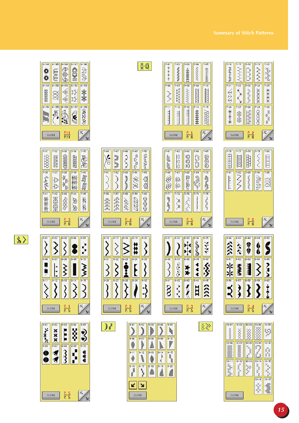 Baby Lock Ellegante 3 (BLG3) Quick Reference Guide User Manual | Page 17 / 56