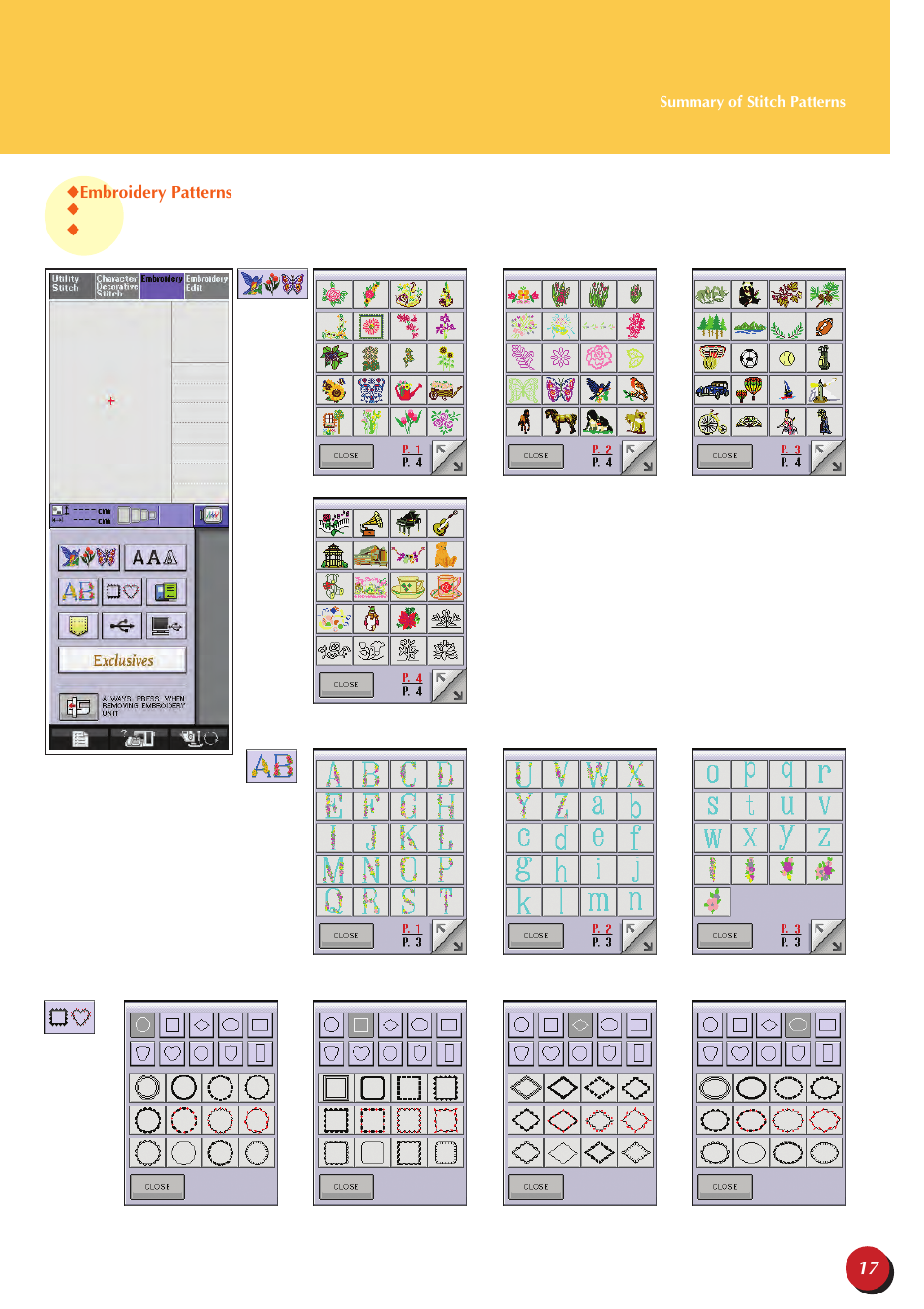 Baby Lock Ellegante 3 (BLG3) Quick Reference Guide User Manual | Page 19 / 56